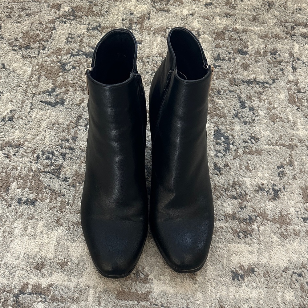 Sleek Black Ankle Booties